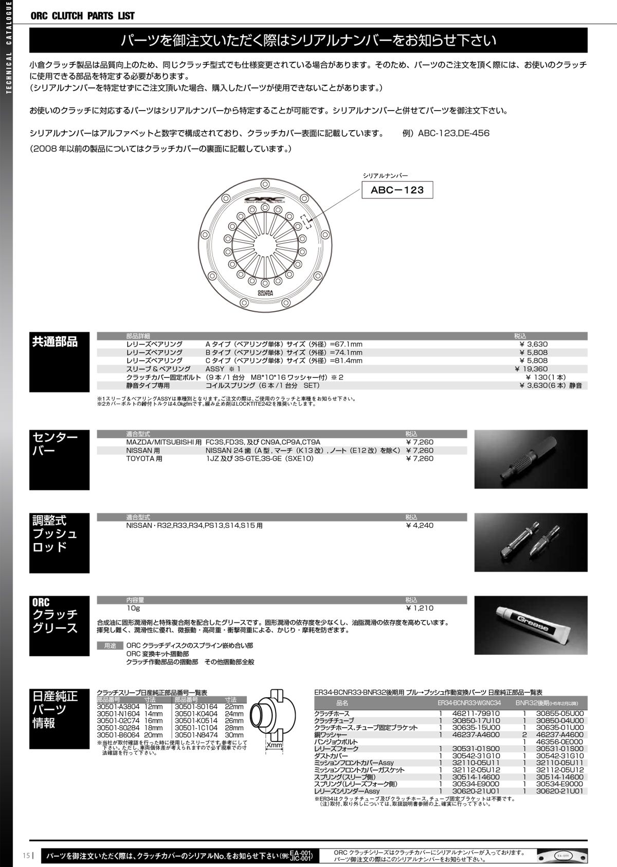 TECHNICAL CATALOGUE Vol.13.1 - ORC